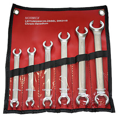 Normex 6pc Flare Spanner Set (9 - 21mm)