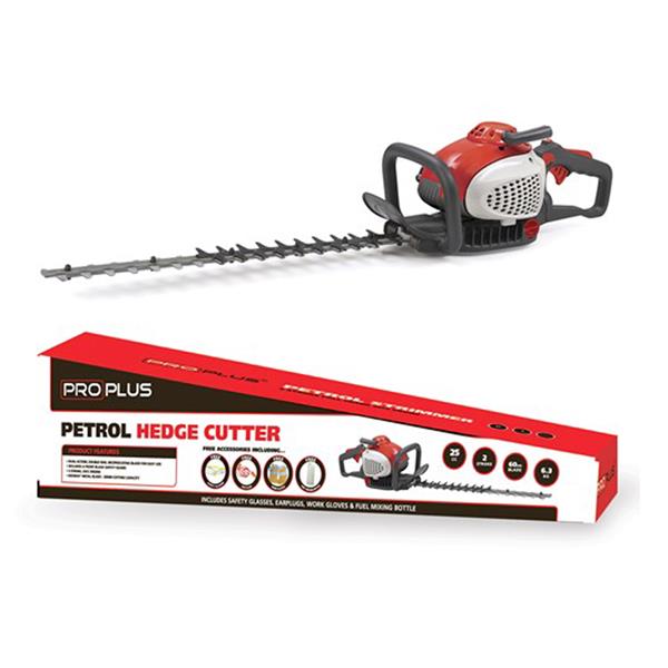ProPlus 25cc 2 Stroke Petrol Dual Action Hedge Cutter (24'')