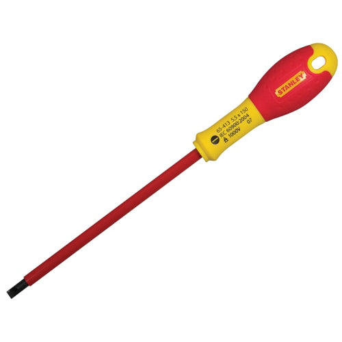 Stanley Parallel 5.5 x 150mm VDE Insulated Screwdriver