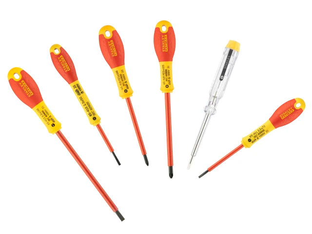 Stanley 6pc FatMax® VDE Insulated Screwdriver Set