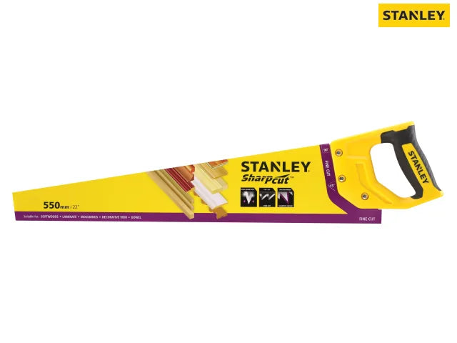 Stanley Sharpcut™ Handsaw 550mm (22in) 11 TPI