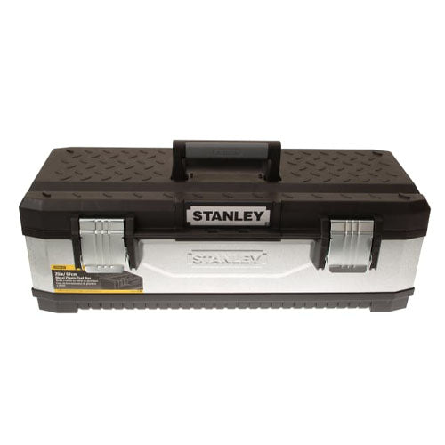Stanley 66cm Galvanised Metal Toolbox (26'')