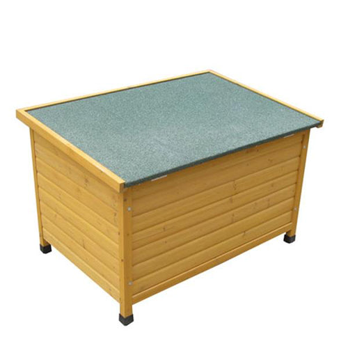 Jolly Paw Large Flat Roof Kennel (116 x 82 x 79cm)