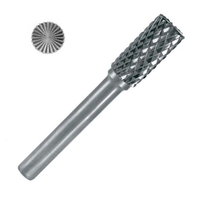 Vires 6mm Rotary Burr A Cyl with End Toothing