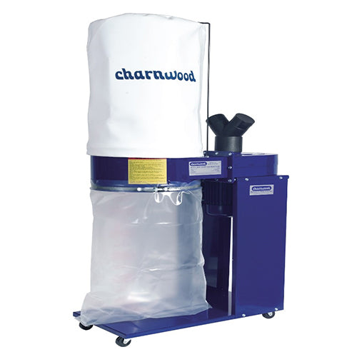 Charnwood 2HP Professional Single Bag Dust Extractor (1500w)