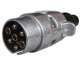 7 Pin 12v Aluminium Plug