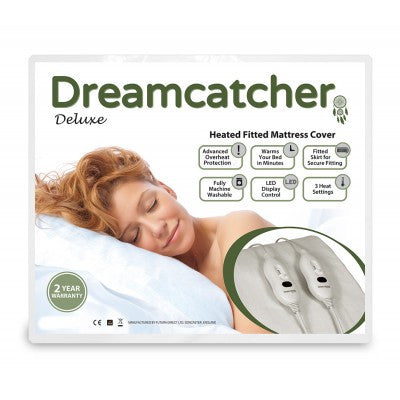 Dreamcatcher Super King Luxury Polyester Electric Blanket