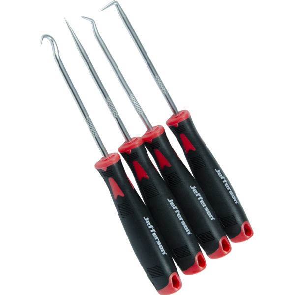 Jefferson 4pc Miniature Pick & Hook Set