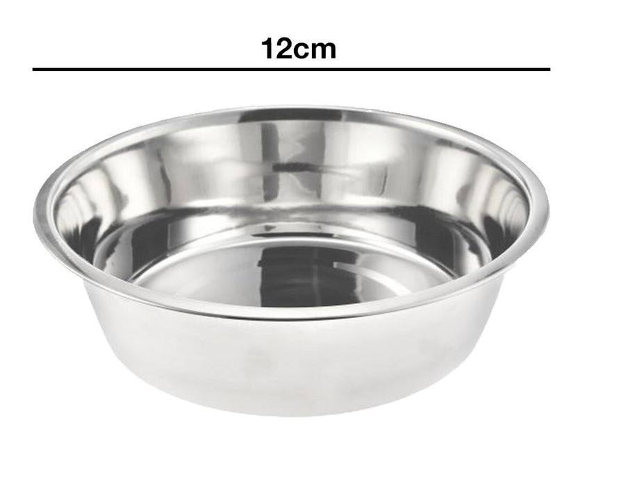 12cm Stainless Steel Dog Bowl (5'')