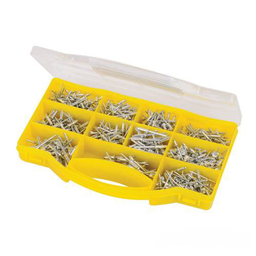 650pc Rivet 650pc Aluminium Rivet Pack (3.2 - 4.8mm) — Mallow Tools