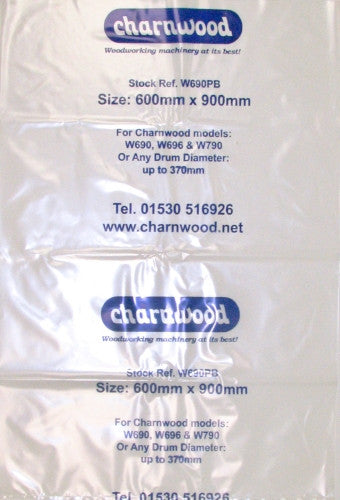 Polythene Bags for 380mm Diameter Dust Extractors (10 Pack)